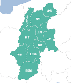 長野県マップ