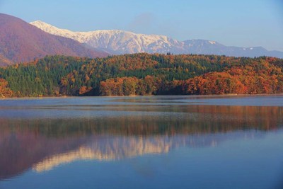 アルプスの鏡、秋色の仁科三湖です！！ | 北アルプスCOOL便