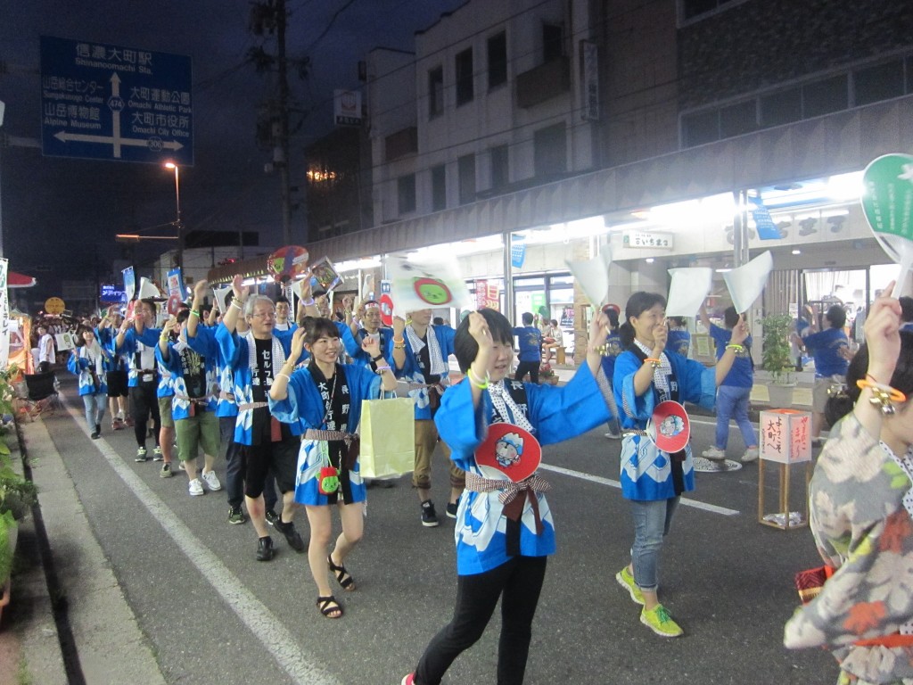 踊れやソレソレ 第39回大町やまびこまつりに参加しました 北アルプスcool便