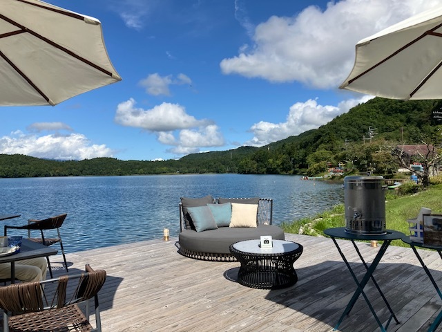 絶景ブランコ・湖畔カフェ・透明度抜群SUPを体験してきました！（②