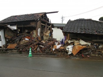 熊本地震で被災した住宅