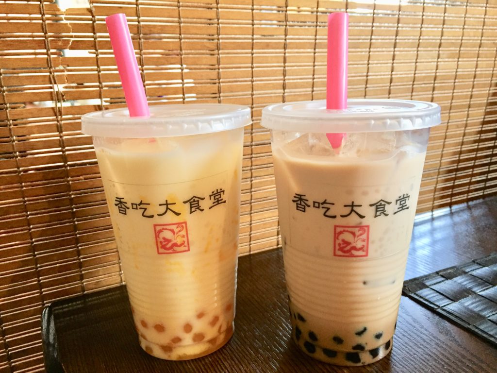 話題の「痺れる辛さの麻婆豆腐」と「もちもち食感のタピオカドリンク