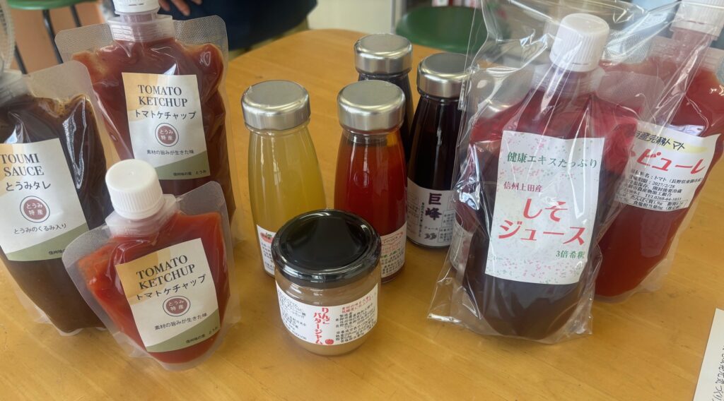 東御市の『信州味の里とうみ』で買える、地元の素材を丁寧に使った