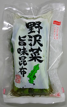 141_【伊那食品・商品画像】野沢菜旨味昆布２００ｇ