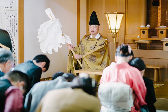 御嶽神社で七五三 是より木曽路