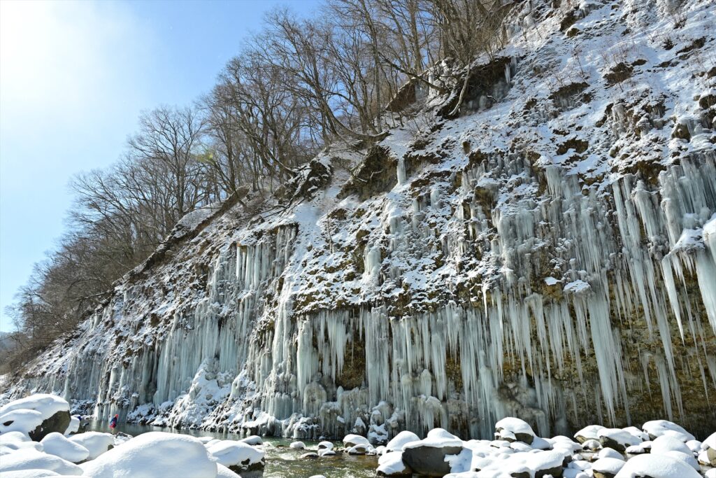 白川氷柱群