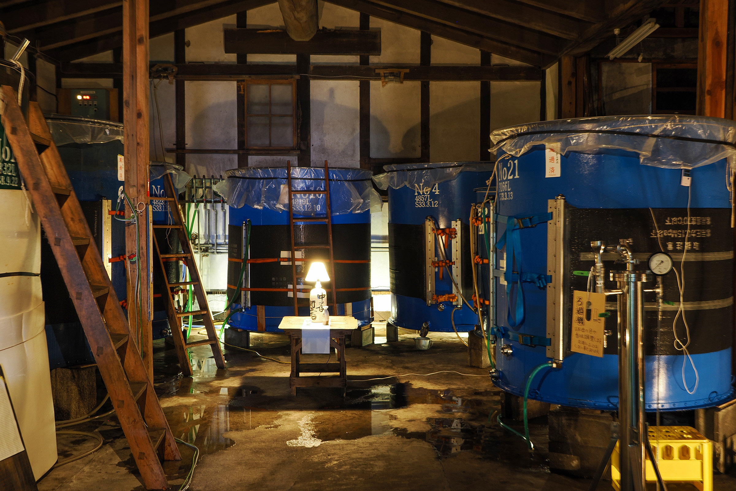 なかぜん酒造店、工場見学2