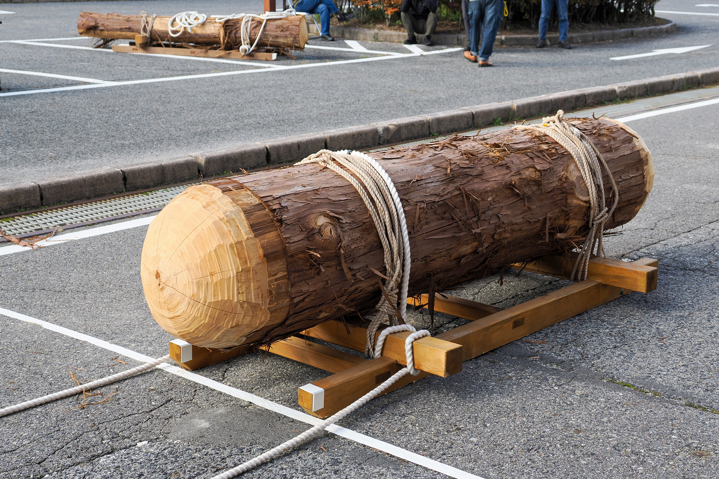 木曽の奇祭、木馬引き