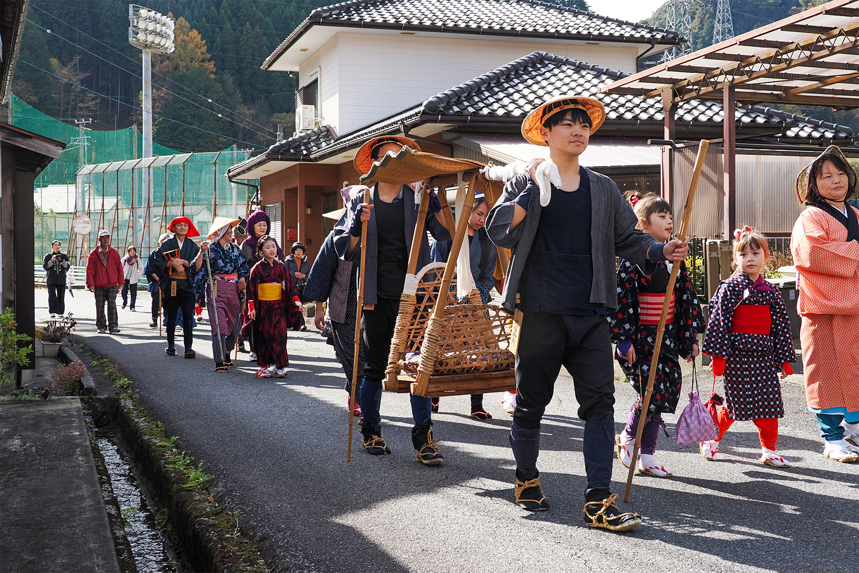 いよいよ行列のスタートです
