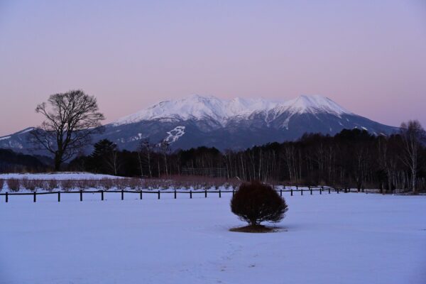 御嶽山のモルゲンロート２