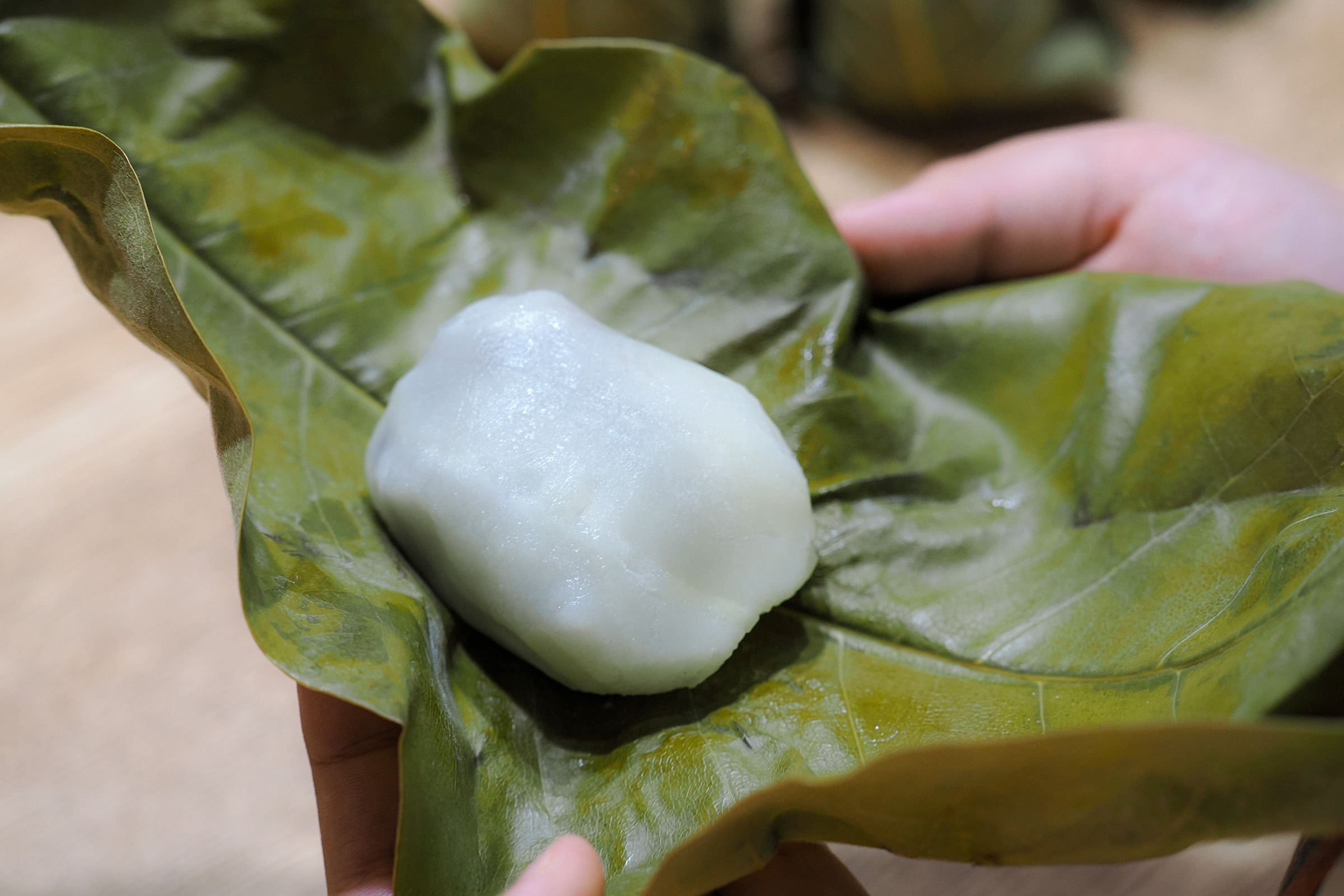 木曽地域の郷土食の一つ朴葉巻