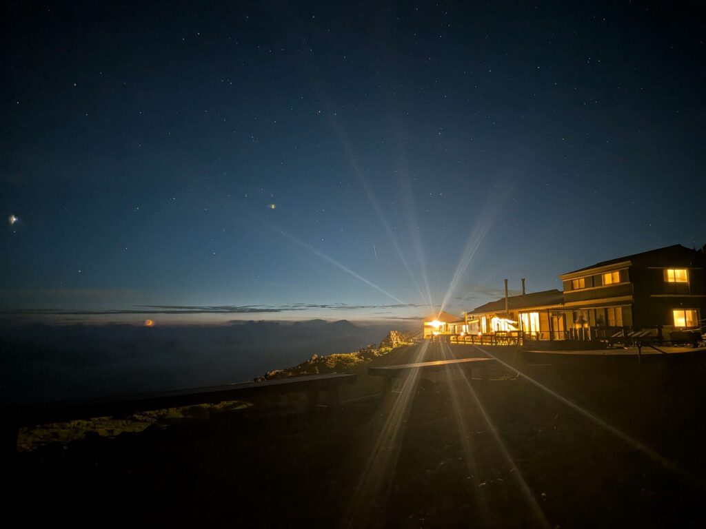 小屋夜景