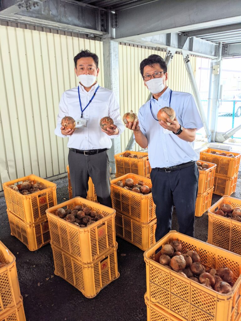 JAながの様より大量の玉ねぎをいただきました！ | ほっと9（ナイン