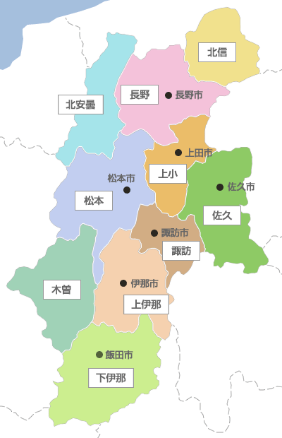 長野県地図