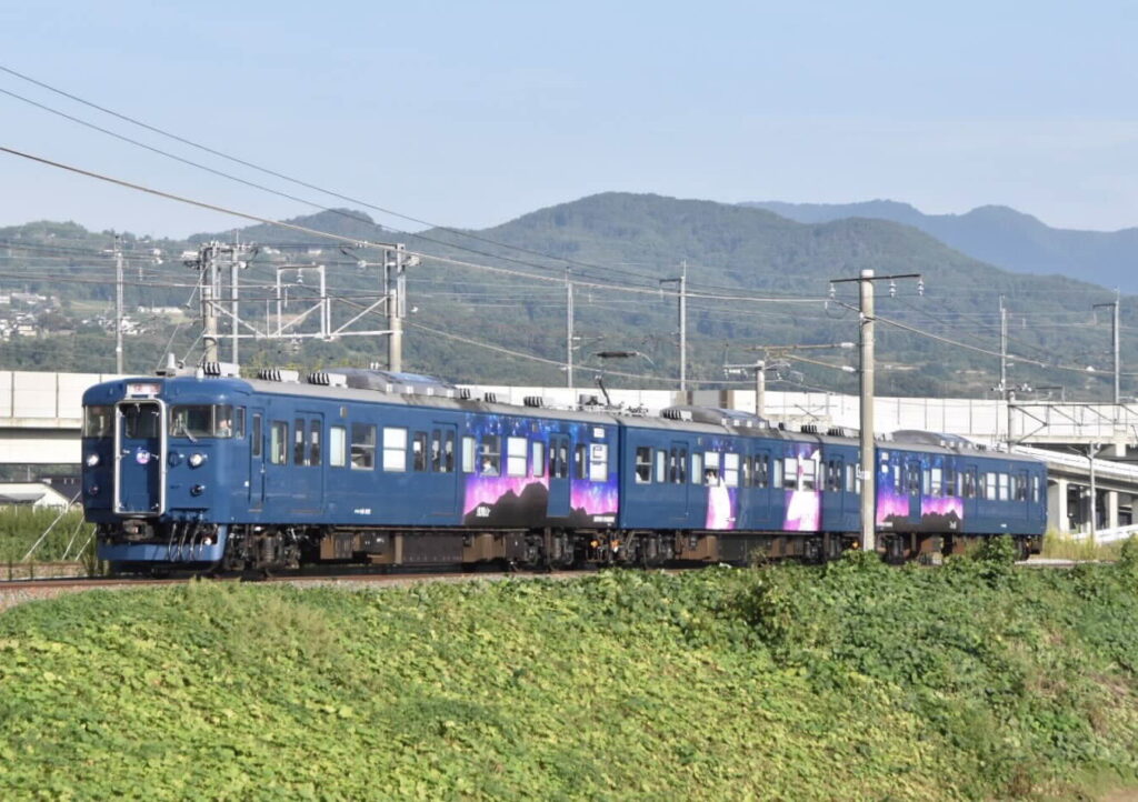佐久地域星空トレイン『晴星』」がしなの鉄道で運行開始しました
